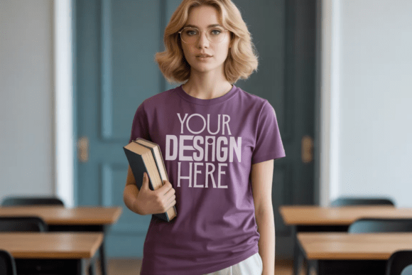 Boysenberry Comfort Colors 1717 Teacher
