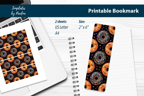 Donut Halloween Bookmark Printable: The Sweetest Way to Track Your Reading Progress