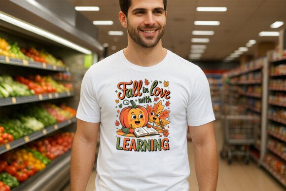 Fall in Love with Learning PNG – Cute Au