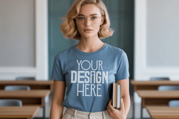 Mystic Blue Comfort Colors 1717 Teacher