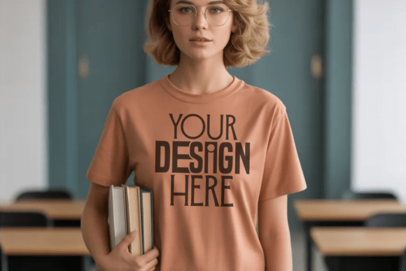 Terracotta Comfort Colors 1717 Teacher M: The Ultimate Canvas for Educator Apparel Design