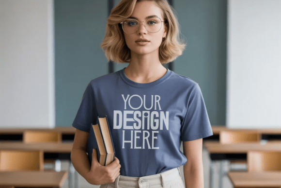 Topaz Blue Comfort Colors 1717 Teacher M: The Ultimate Canvas for Educator Apparel